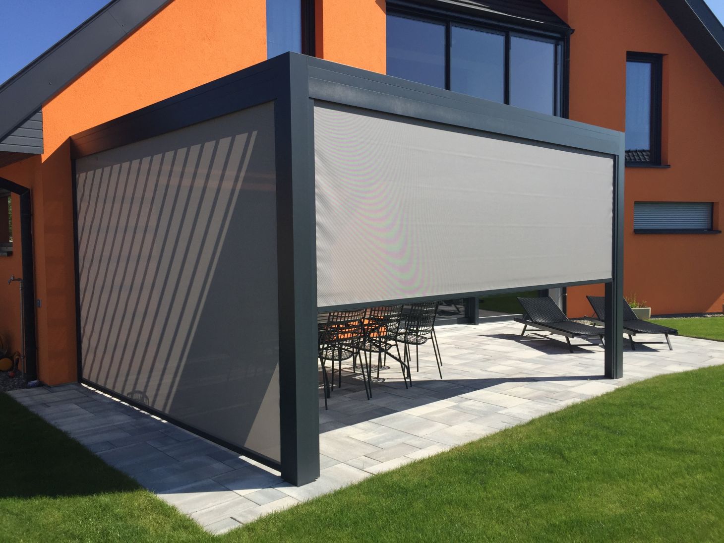 Store zip pour pergola bioclimatique