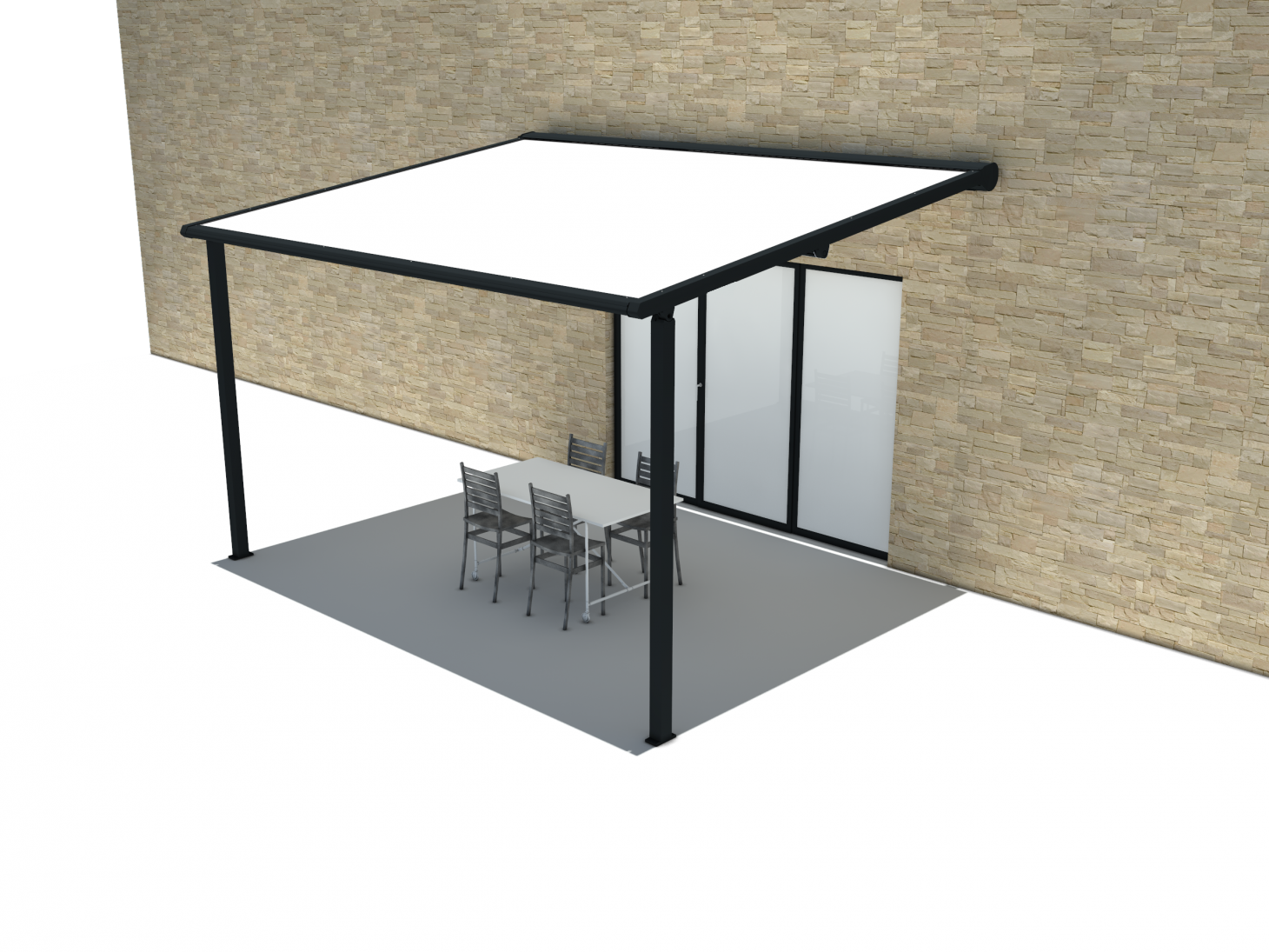 Néo ZIP pergola toile Marquises